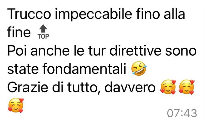 Gilda: trucco semipermanente